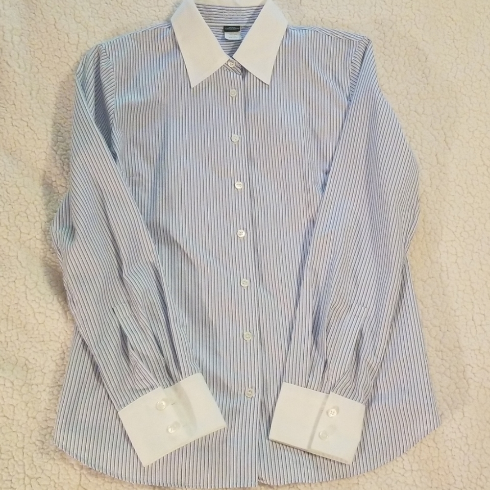 Jcrew pinstripe button down shirt - Picture 2 of 6